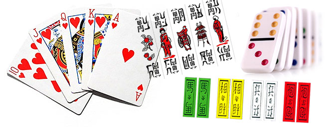 tien len, chan, tu sac, domino cards